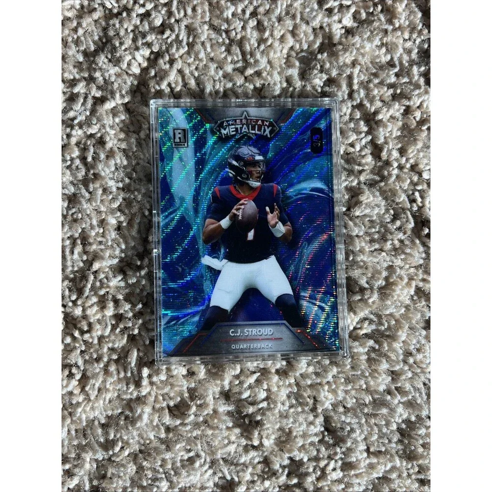 CJ Stroud 3/5 2023 Wild Card American Metallix Houston Texans Rookie